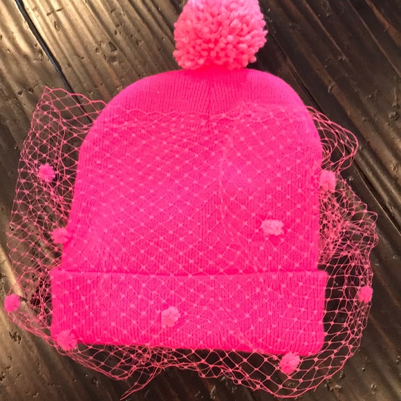 Barbie Pink Hat with Beautiful Design. - Picture 2 of 3